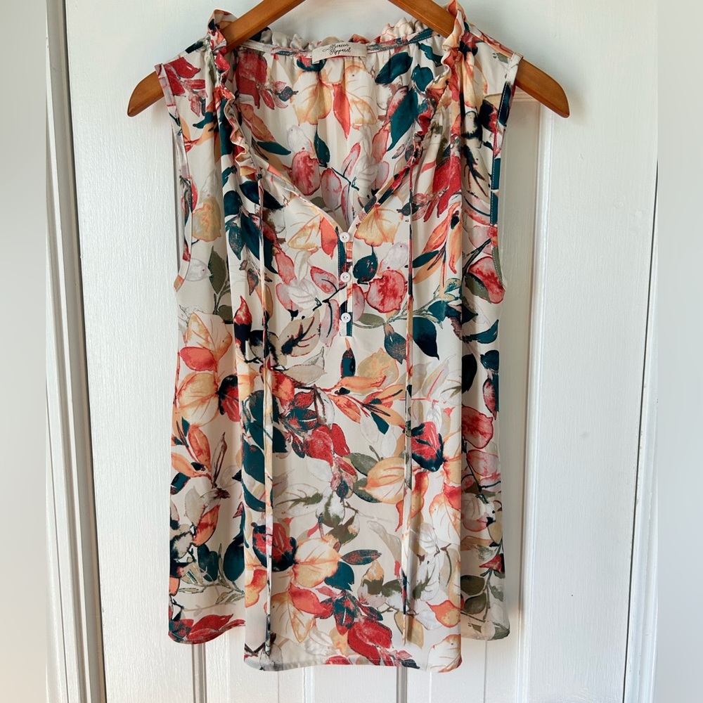 Beacon Multicolor Floral Top